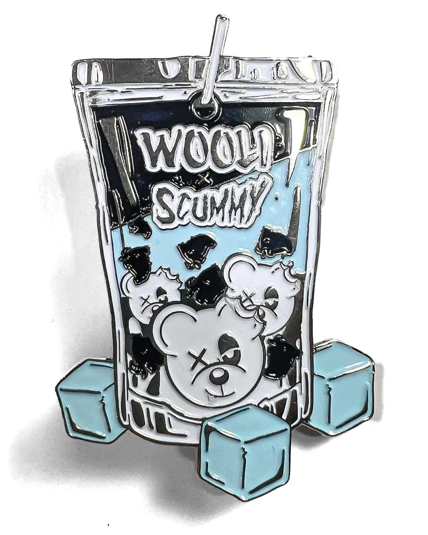 WOOLI X SCUMMY BEARS - JUICEBAG (FROSTY) - PIN ACCESSORIES 4 WOOLI X SCUMMY BEARS - JUICEBAG (FROSTY) - PIN ACCESSORIES