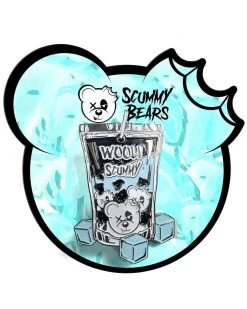 WOOLI X SCUMMY BEARS - JUICEBAG (FROSTY) - PIN ACCESSORIES