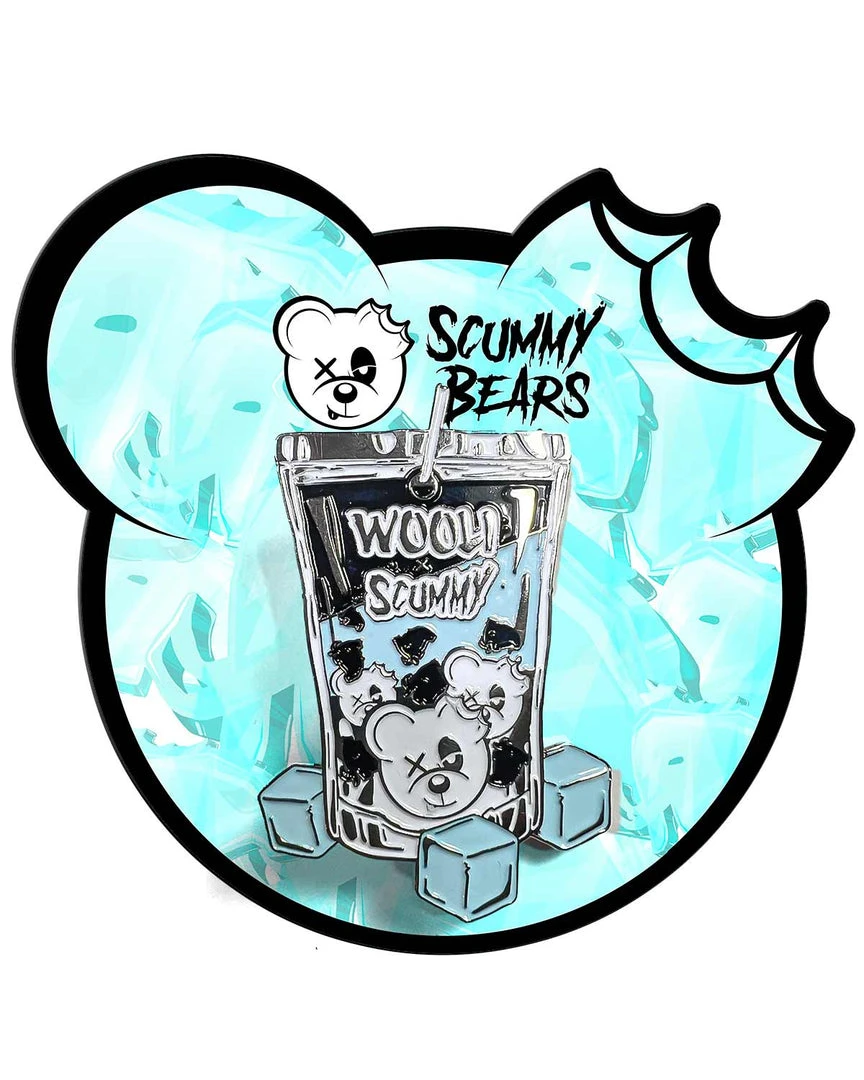 WOOLI X SCUMMY BEARS - JUICEBAG (FROSTY) - PIN ACCESSORIES 3 WOOLI X SCUMMY BEARS - JUICEBAG (FROSTY) - PIN ACCESSORIES