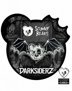 DARKZIDERZ X SCUMMY BEARS - CREATURE OF NIGHT - PIN ACCESSORIES