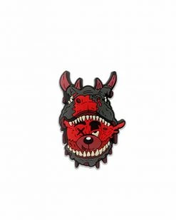 MIDNIGHT TYRANNOSAURUS X SCUMMY BEARS - BONEYARD - PVC PIN