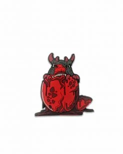 MIDNIGHT TYRANNOSAURUS X SCUMMY BEARS - EGGCELLENT - PVC PIN ACCESSORIES