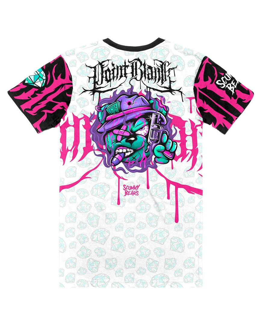 POINT.BLANK X SCUMMY BEARS - HEADSHOT LONG TEE (STREET CUT) 3 POINT.BLANK X SCUMMY BEARS - HEADSHOT LONG TEE (STREET CUT)