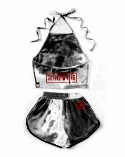 SULLIVAN KING X SCUMMY BEARS - SPINE COLLECTOR - TIE DYE SHORTS