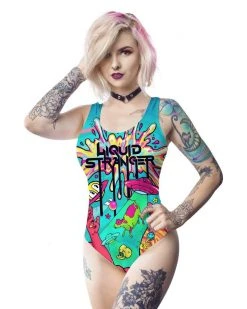 LIQUID STRANGER X SCUMMY BEARS - WEIRD & WONDERFUL - BODY SUIT