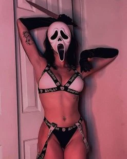 Scummy Bears OISHI - TECH BIKINI TOP (WHITE/BLACK) TOPS 9 Scummy Bears OISHI - TECH BIKINI TOP (WHITE/BLACK) TOPS