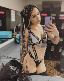 Scummy Bears OISHI - TECH BIKINI TOP (WHITE/BLACK) TOPS 10 Scummy Bears OISHI - TECH BIKINI TOP (WHITE/BLACK) TOPS