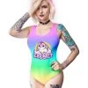 BODY SUITS & SWIMWEAR SCUMMY BEARS X MSEASY - EAT SHIT - BODY SUIT