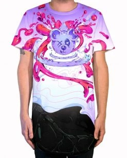 CLOTHES AND STUFF CHAMPAGNE DRIP X SCUMMY BEARS - BOTTLE DROP (DAY CLUB) - LONG TEE