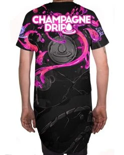 CLOTHES AND STUFF CHAMPAGNE DRIP X SCUMMY BEARS - BOTTLE DROP (NIGHT CLUB) - LONG TEE