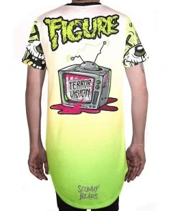 FIGURE X SCUMMY BEARS - TERRORVISION (GREEN) - LONG TEE