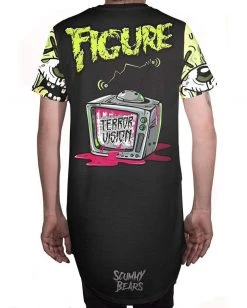 CLOTHES AND STUFF FIGURE X SCUMMY BEARS - TERRORVISION - LONG TEE