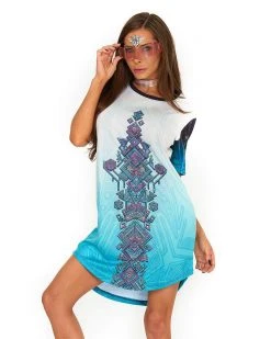 Scummy Bears CLOTHES AND STUFF MI+U - IVY BEAR (BUBBLEGUM FROST) - LONG TEE