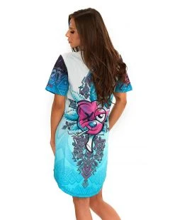 Scummy Bears CLOTHES AND STUFF MI+U - IVY BEAR (BUBBLEGUM FROST) - LONG TEE