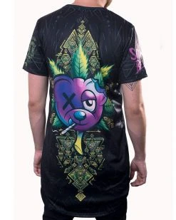 Scummy Bears CLOTHES AND STUFF MI+U - IVY BEAR (OG GREEN) - LONG TEE