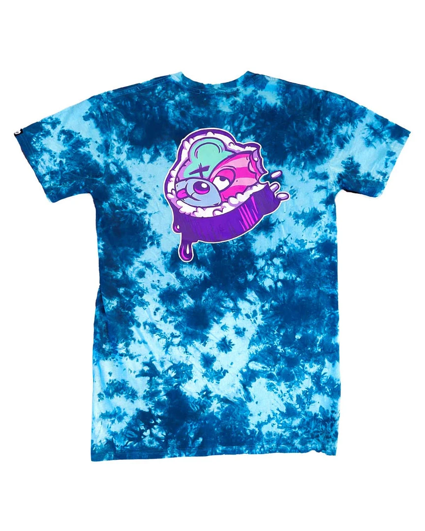 Scummy Bears OISHI - SCUMMY ROLL (AOI) - TIE-DYE LONG TEE 3 Scummy Bears OISHI - SCUMMY ROLL (AOI) - TIE-DYE LONG TEE