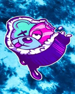 Scummy Bears OISHI - SCUMMY ROLL (AOI) - TIE-DYE LONG TEE 8 Scummy Bears OISHI - SCUMMY ROLL (AOI) - TIE-DYE LONG TEE