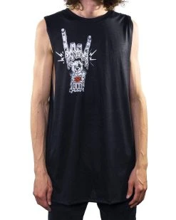 CLOTHES AND STUFF SULLIVAN KING X SCUMMY BEARS - SKULLIVAN - SLEEVELESS TEE