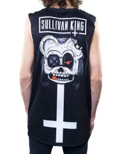 CLOTHES AND STUFF SULLIVAN KING X SCUMMY BEARS - SKULLIVAN - SLEEVELESS TEE