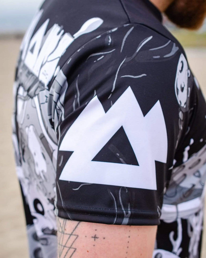 CLOTHES AND STUFF WAKAAN X SCUMMY BEARS - THE GREAT MYSTERY - LONG TEE 7 CLOTHES AND STUFF WAKAAN X SCUMMY BEARS - THE GREAT MYSTERY - LONG TEE