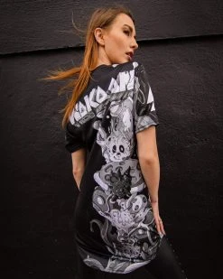 CLOTHES AND STUFF WAKAAN X SCUMMY BEARS - THE GREAT MYSTERY - LONG TEE 13 CLOTHES AND STUFF WAKAAN X SCUMMY BEARS - THE GREAT MYSTERY - LONG TEE