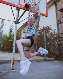 LIQUID STRANGER X SCUMMY BEARS - WEIRD & WONDERFUL - CROP TEE 9 LIQUID STRANGER X SCUMMY BEARS - WEIRD & WONDERFUL - CROP TEE