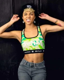 Subliminator CLOTHES AND STUFF OISHI - NAUGHTY NIGIRI - SPORTS BRA