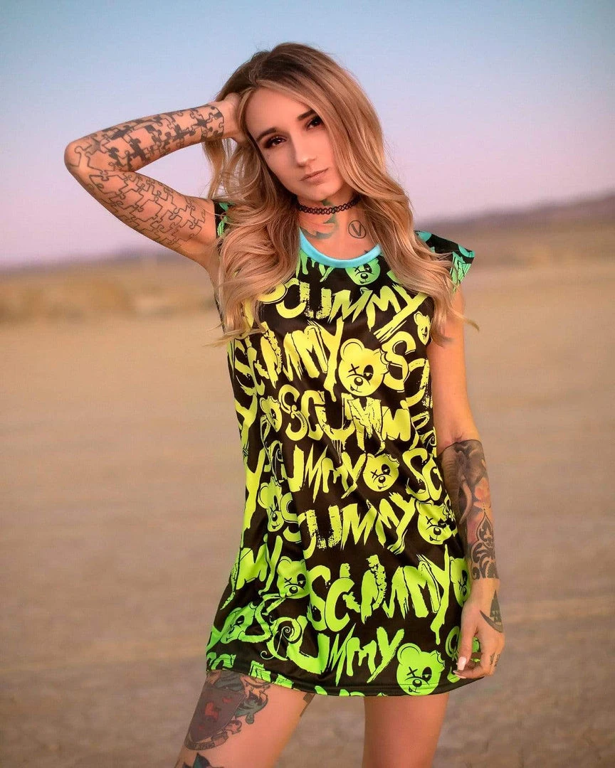 Scummy Bears POPSISKULLS - MELTED DREAMS (SOUR PATCH) - MUSCLE TEE CLOTHES AND STUFF 3 Scummy Bears POPSISKULLS - MELTED DREAMS (SOUR PATCH) - MUSCLE TEE CLOTHES AND STUFF