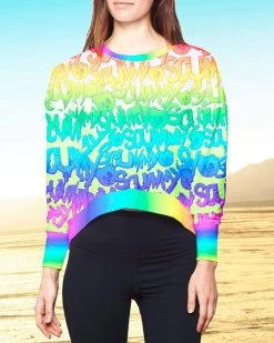 Scummy Bears RAINBOW SHERBET - DROP SHOULDER SWEATSHIRT CLOTHES AND STUFF 7 Scummy Bears RAINBOW SHERBET - DROP SHOULDER SWEATSHIRT CLOTHES AND STUFF