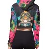 WAKAAN X SCUMMY BEARS - ANCIENT ALIENS - CROP HOODIE 2 WAKAAN X SCUMMY BEARS - ANCIENT ALIENS - CROP HOODIE